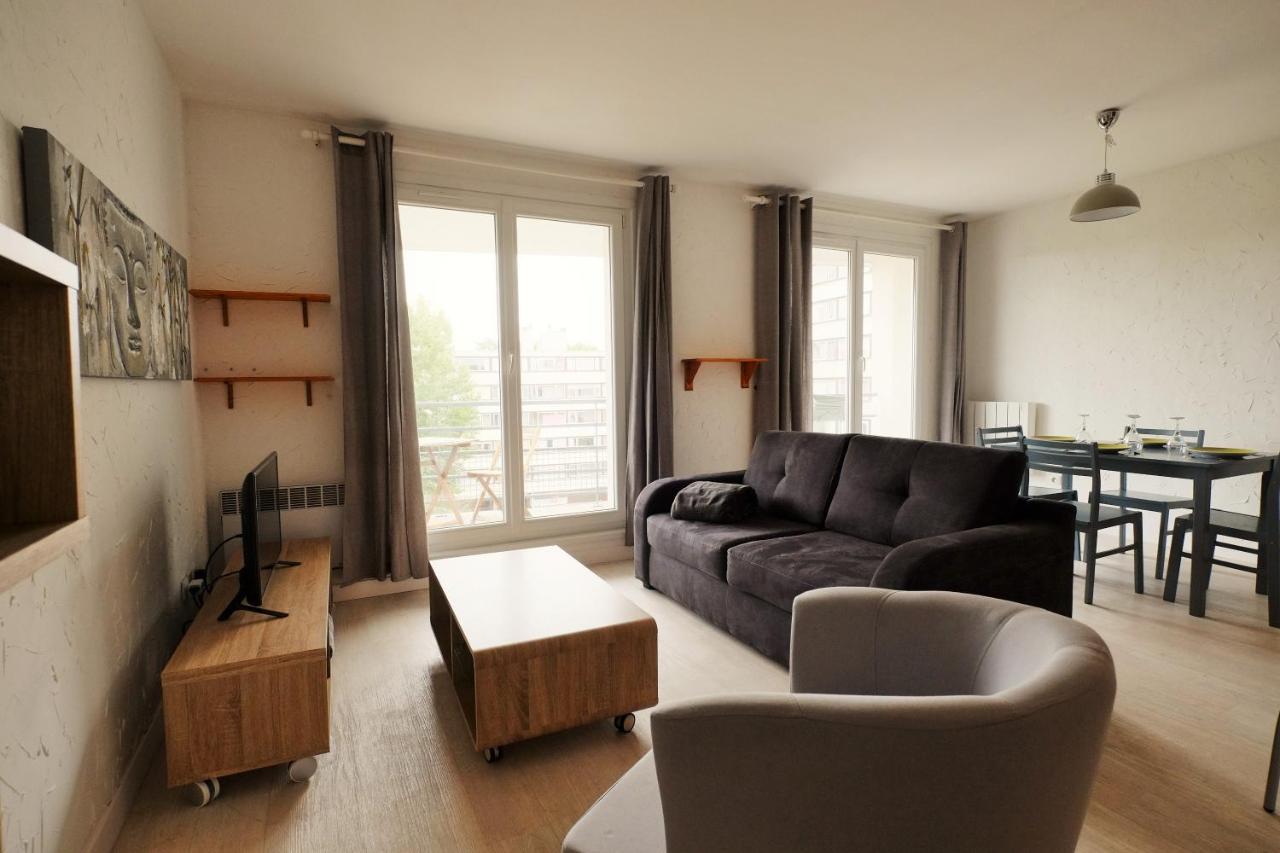 Apartament 70 M2 Avec Balcons Et Parking Lille Zewnętrze zdjęcie